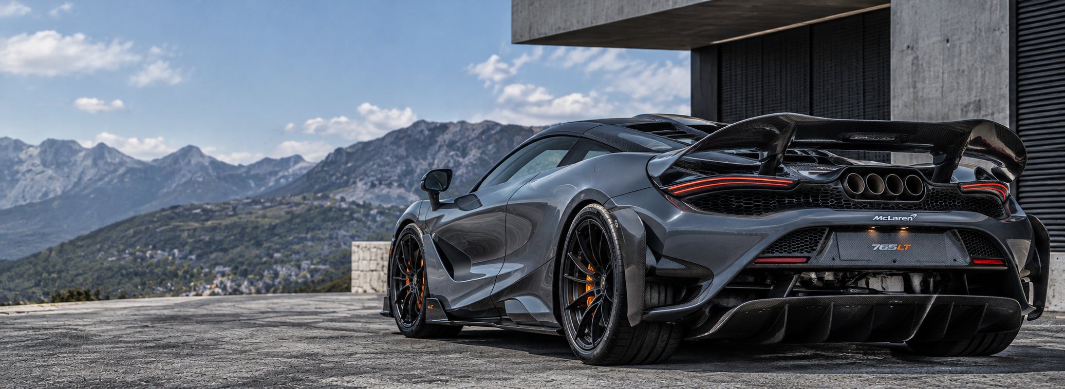 McLaren at dusk