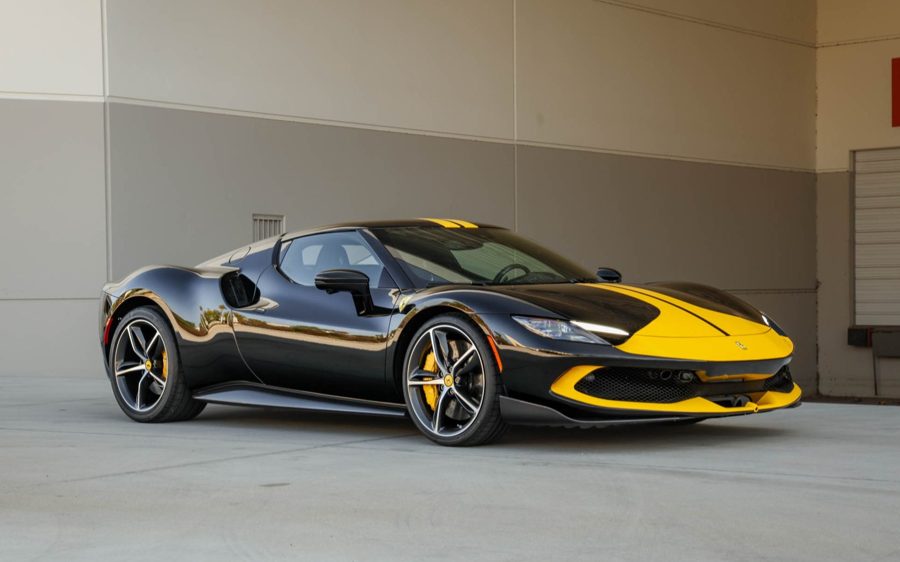 2025 Ferrari 296 GTB Assetto Fiorano at Bring a Trailer