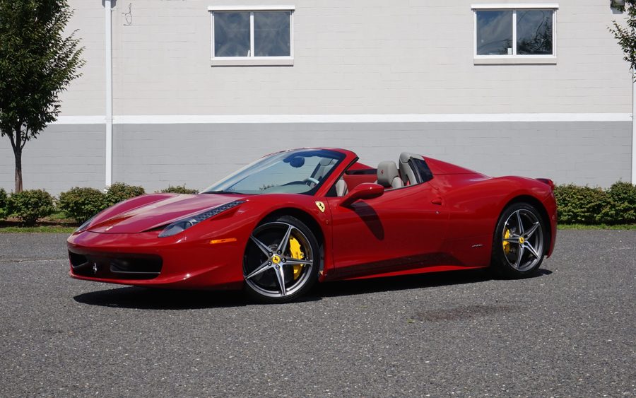 7k-Mile 2013 Ferrari 458 Spider at Bring a Trailer