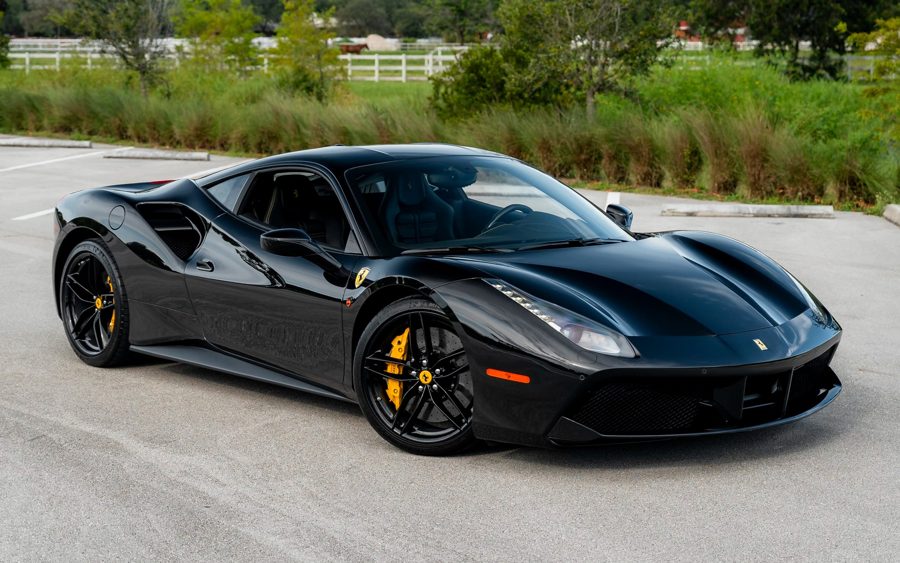 8k-Mile 2016 Ferrari 488 GTB at Bring a Trailer