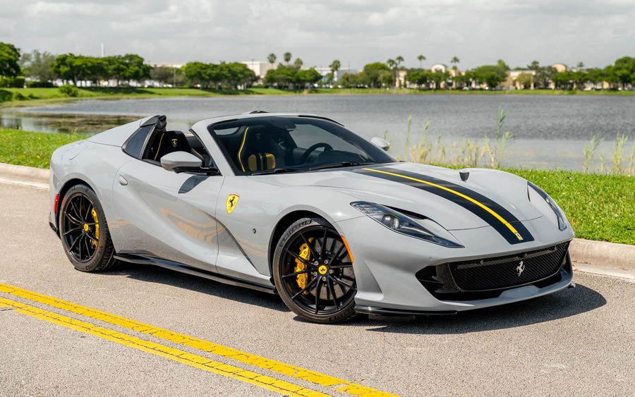953-Mile 2022 Ferrari 812 GTS at Bring a Trailer