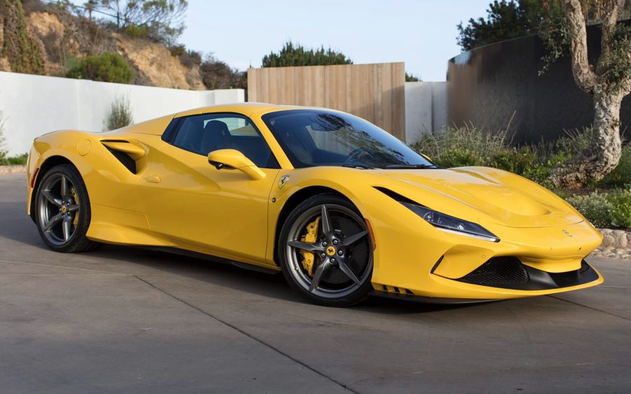 342-Mile 2022 Ferrari F8 Spider at Bring a Trailer
