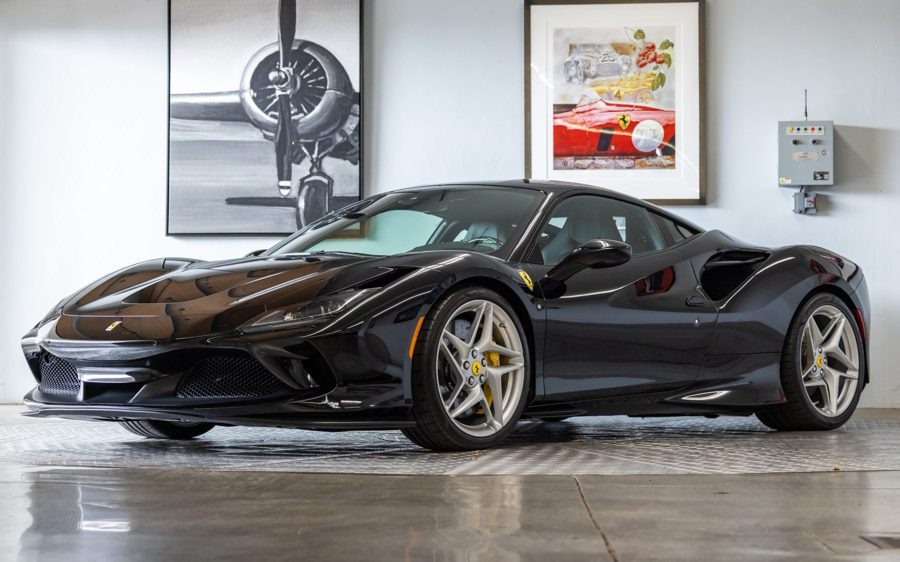 917-Mile 2020 Ferrari F8 Tributo at Bring a Trailer