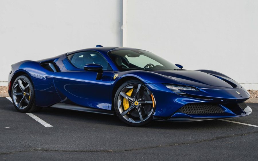 781-Mile 2023 Ferrari SF90 Stradale at Bring a Trailer