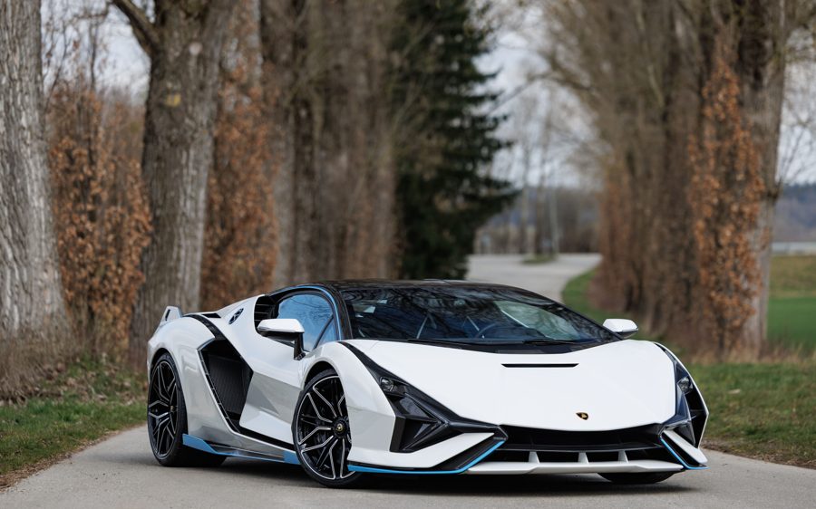 2021 Lamborghini Sián at Bonhams