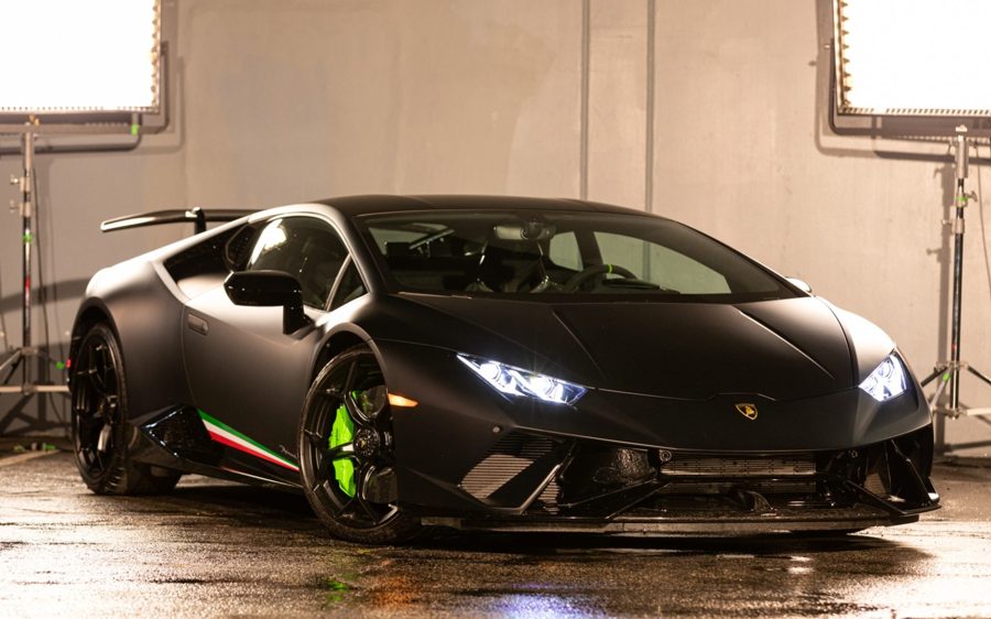 67-Mile 2018 Lamborghini Huracan Performante at Bring a Trailer