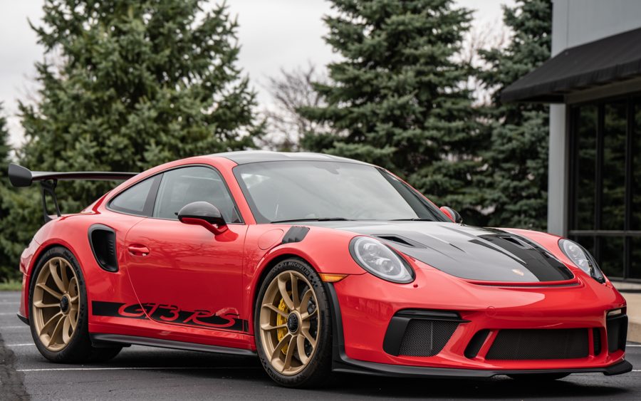373-Mile 2019 Porsche 911 GT3 RS Weissach at Bring a Trailer