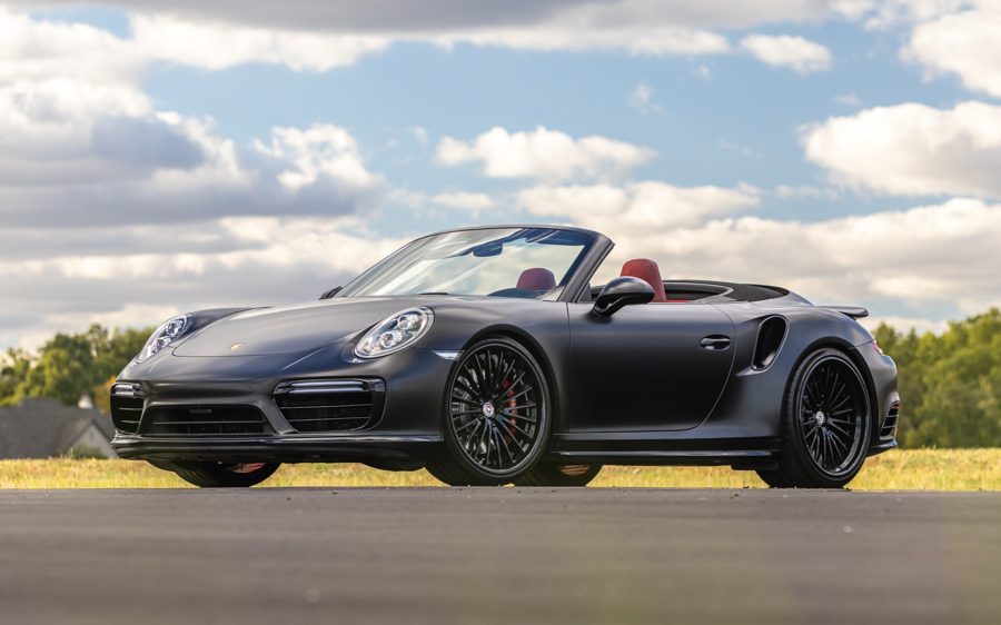 2017 Porsche 911 Turbo Cabriolet at Bring a Trailer