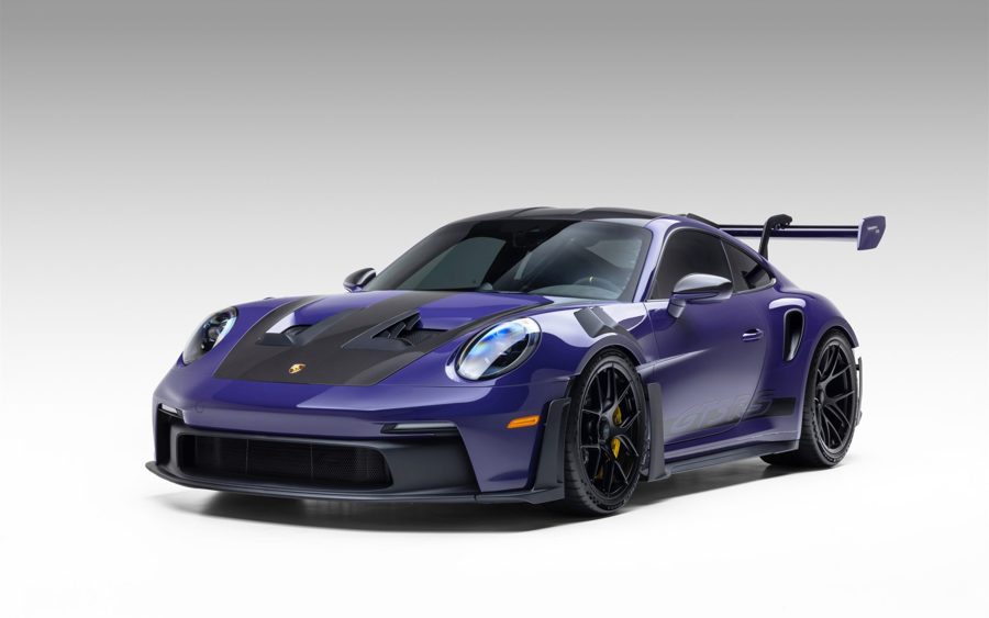 Ultraviolet 2025 Porsche 911 GT3 RS Weissach at Bring a Trailer
