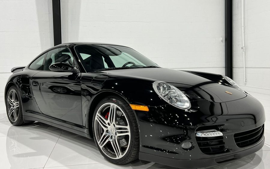 78-Mile 2009 Porsche 911 Turbo Coupe 6-Speed at Bring a Trailer