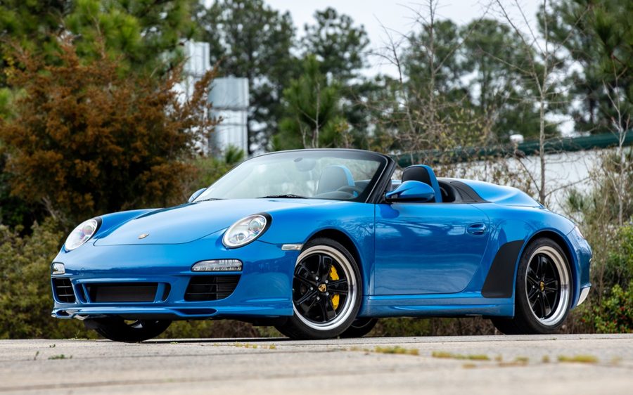 166-Mile 2011 Porsche 911 Speedster at Bring a Trailer